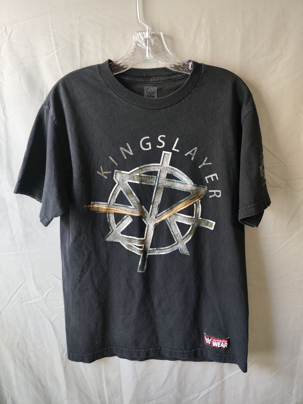 WWE Seth Rollins Kingslayer Shirt Mens Medium Black Wrestling Tee Authentic Wear